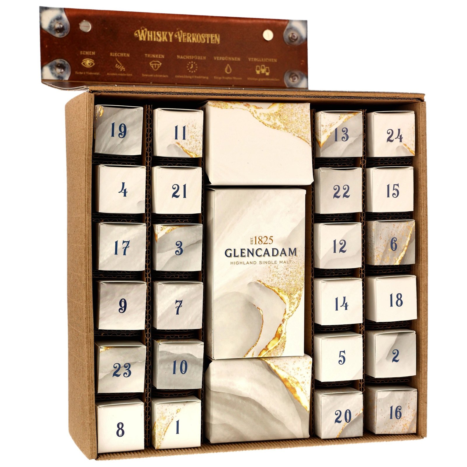 Whisky Wonder World Adventskalender 2024 / 46,5% / 24 x 20 ml. incl. Tasting Glas - Image 4