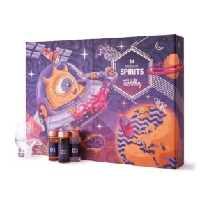 World Spirits Adventskalender incl. 2 Tasting Gläser / 24 x 30 ml. / 11-45% Vol.