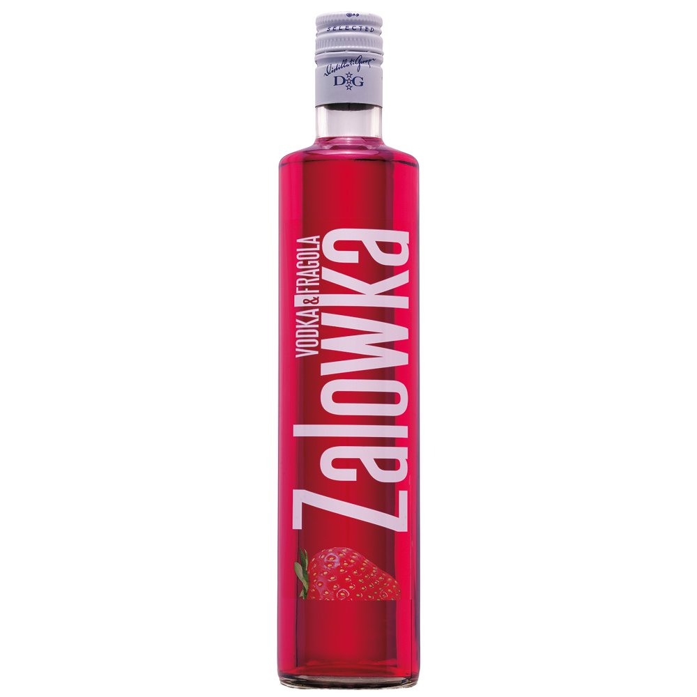 ZALOWKA Vodka & Erdbeere, 21% Vol. 0,7 ltr. Wodka Likör mit Erdbeer Geschmack